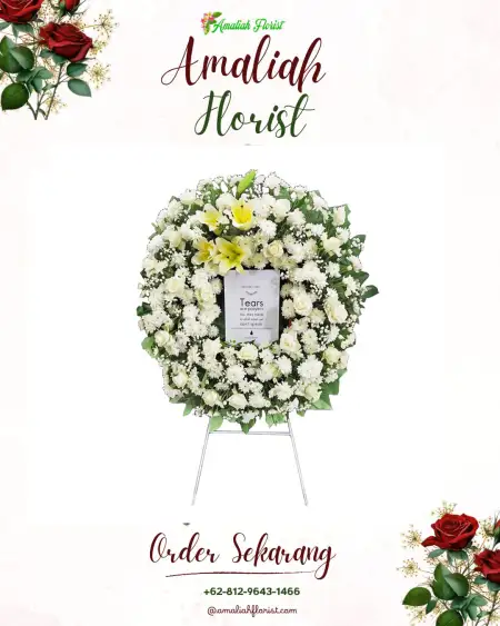 Krans Bunga Duka Pranti